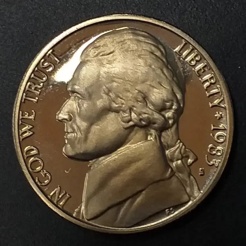 [BUNJANG] 1983 US 5 Cent Proof Coin / [프루프] 1983년 미국 5센트 프루프 주화 w1198
