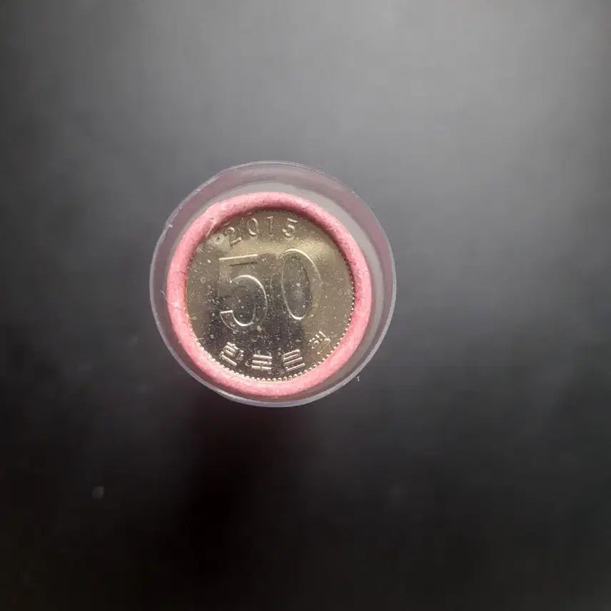 [BUNJANG] 2015 Unused 50 Won Coin Bundle (50 pieces) / 2015년 50원 롤주화 2015년 100원 3롤일괄