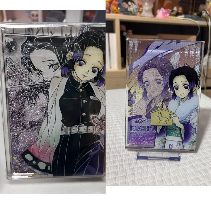 [BUNJANG] Demon Slayer Shinobu Acrylic Display Item / 일괄급할인 귀멸의칼날 굿즈 아크릴수정제품 진열품 시노부