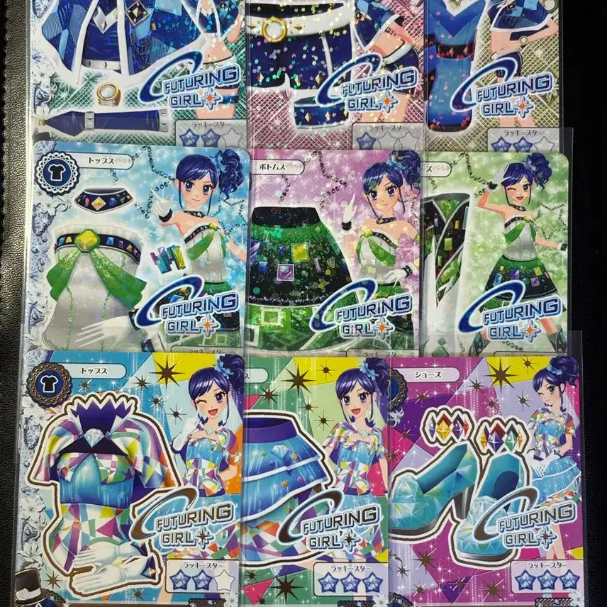 [BUNJANG] Aikatsu Kirya Aoi Japanese Card Set Bundle / 아이카츠 키리야 아오이 일판 카드 세트 일괄 급처 아이엠스타 마린