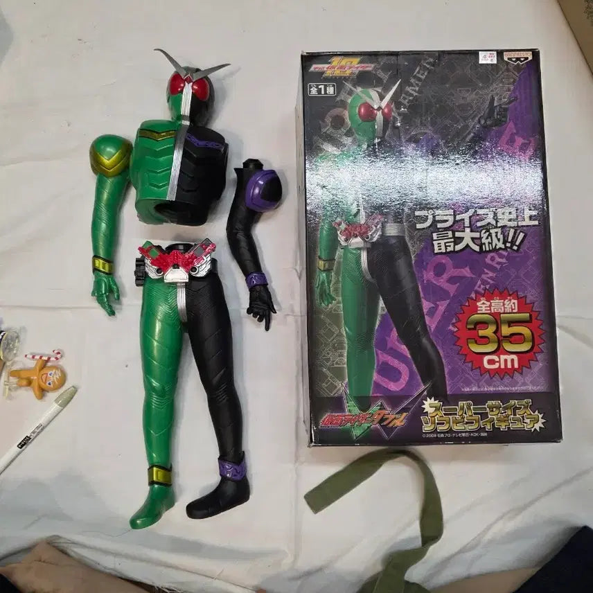 [BUNJANG] Kamen Rider Double Cyclone Joker Sofubi / 가면라이더 더블 사이클론 조커 소프비