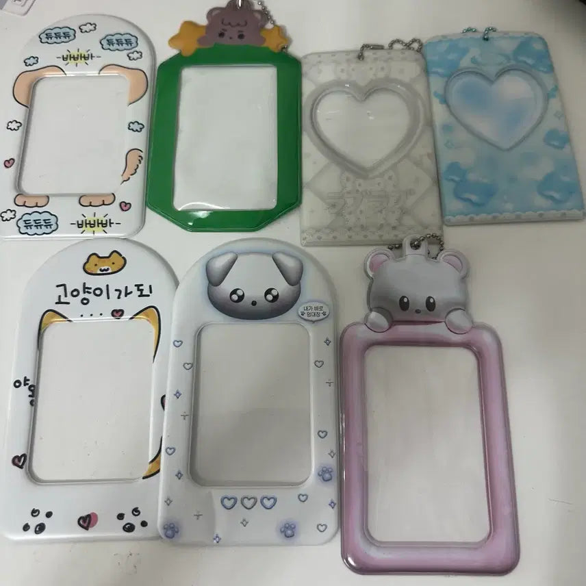 [BUNJANG] Haechanbid etc. Photocard Holder / 듀듀듀 바바바,해찬비 등 포토홀더
