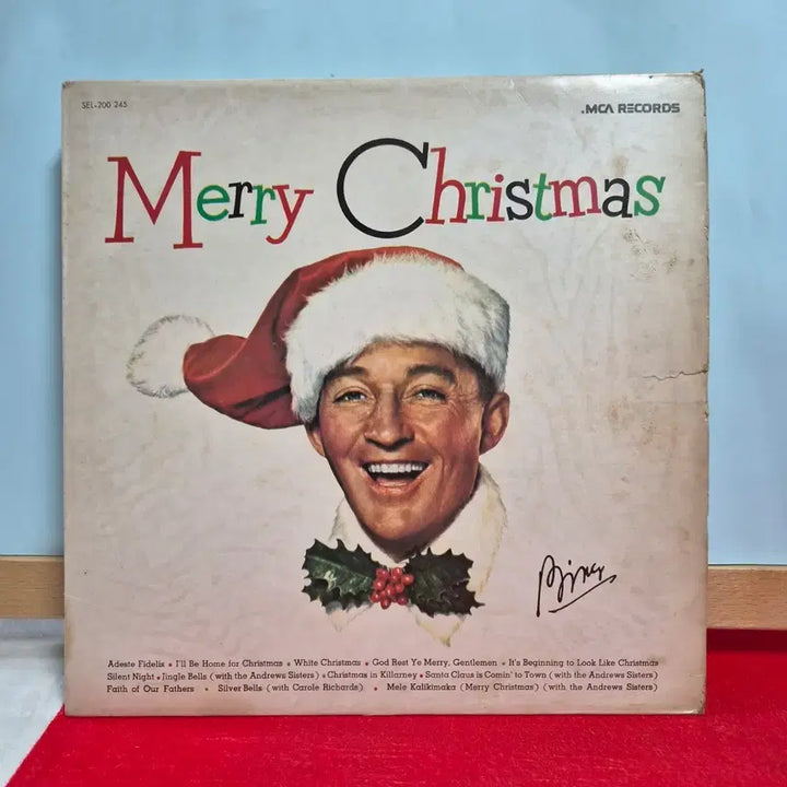 [BUNJANG] Bing Crosby Merry Christmas LP Record / 빙 크로스비 Merry Christmas LP 레코드  5848