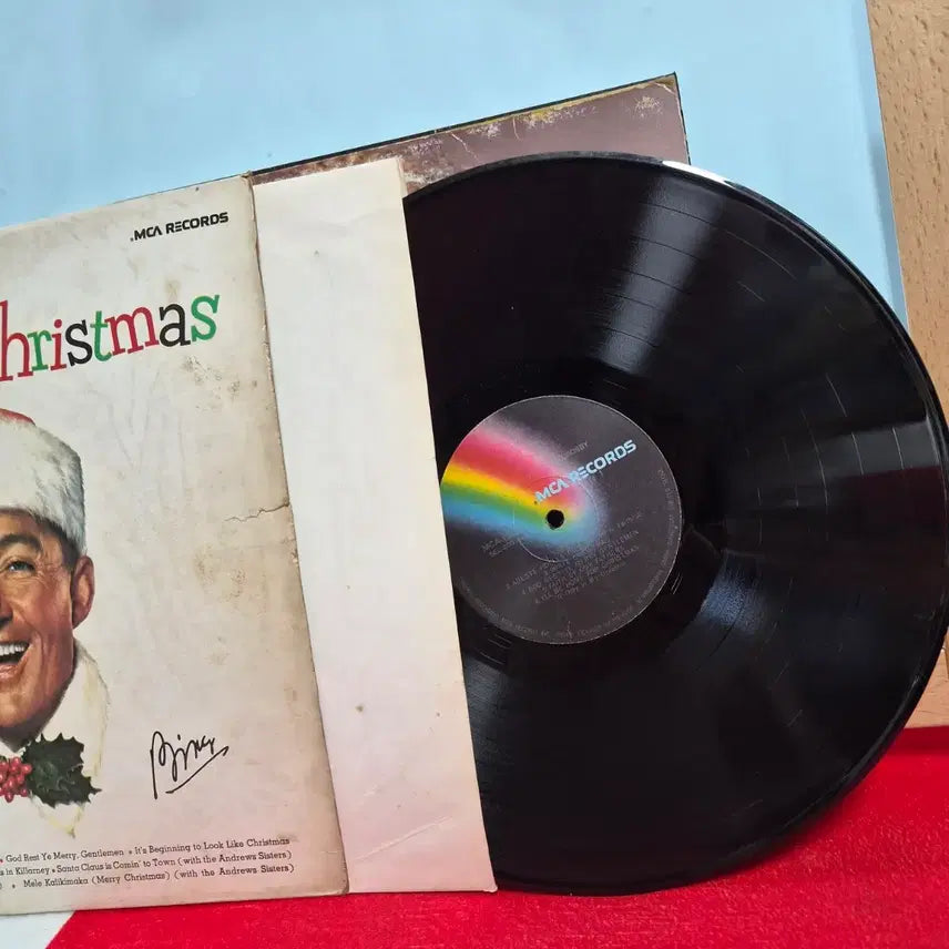 [BUNJANG] Bing Crosby Merry Christmas LP Record / 빙 크로스비 Merry Christmas LP 레코드  5848