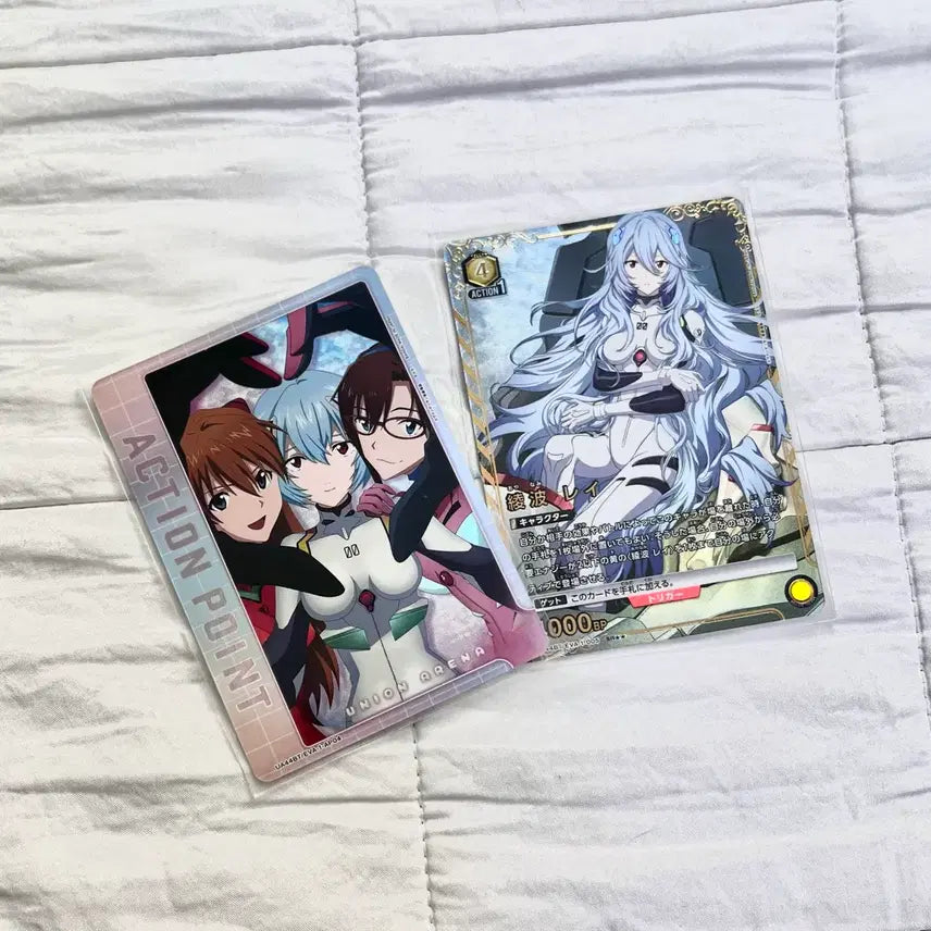 [BUNJANG] Union Arena Evangelion Ayanami Rei 2-Star, Asuka, Rei, Mari AP Card / 유니온아레나 에반게리온 아야나미 레이 2성,아스카,레이,마리 AP