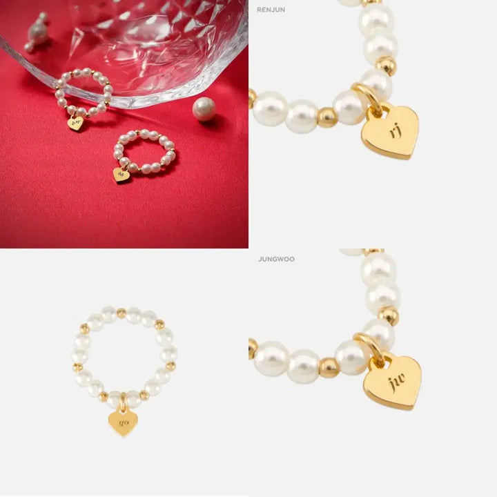 [BUNJANG] NCT Jungwoo Renjun Bead Ring / 엔시티 정우 런쥔 비즈반지