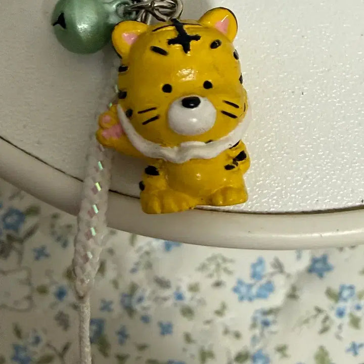 [BUNJANG] Vintage Japanese Tiger Keychain / 고전 일본 호랑이 키링