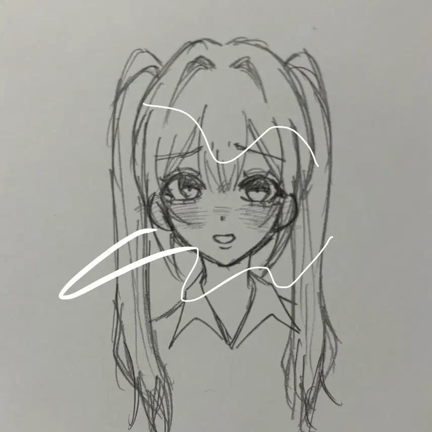 [BUNJANG] Hand-Drawn Doodle Commission / 손그림 낙서 커미션