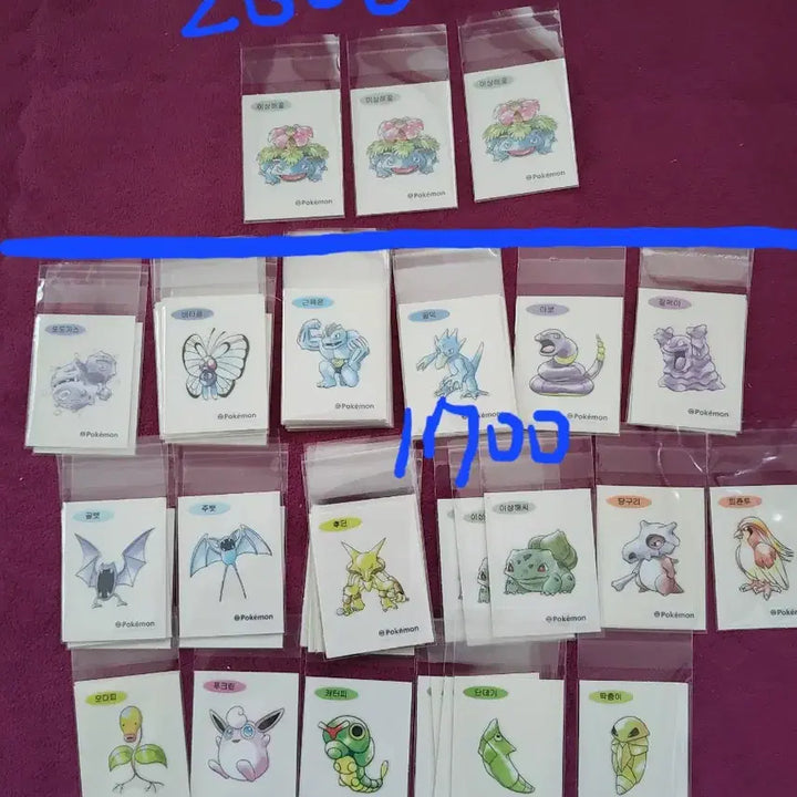 [BUNJANG] Pokemon 30th Anniversary Stick Seal / 포켓몬 띠부씰 시즌5 30주년 신상 판매