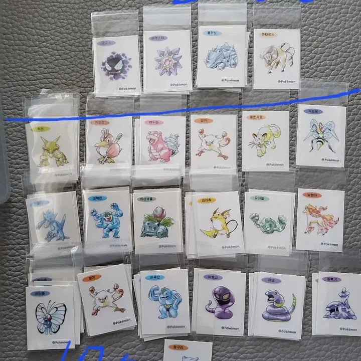 [BUNJANG] Pokemon 30th Anniversary Stick Seal / 포켓몬 띠부씰 시즌5 30주년 신상 판매