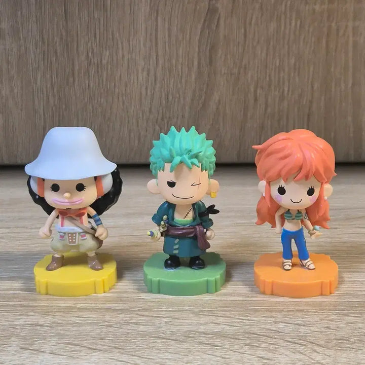 [BUNJANG] One Piece Mini Figure Nami Zoro Usopp Set / 급처) 원피스 미니 피규어 나미 조로 우솝 세트