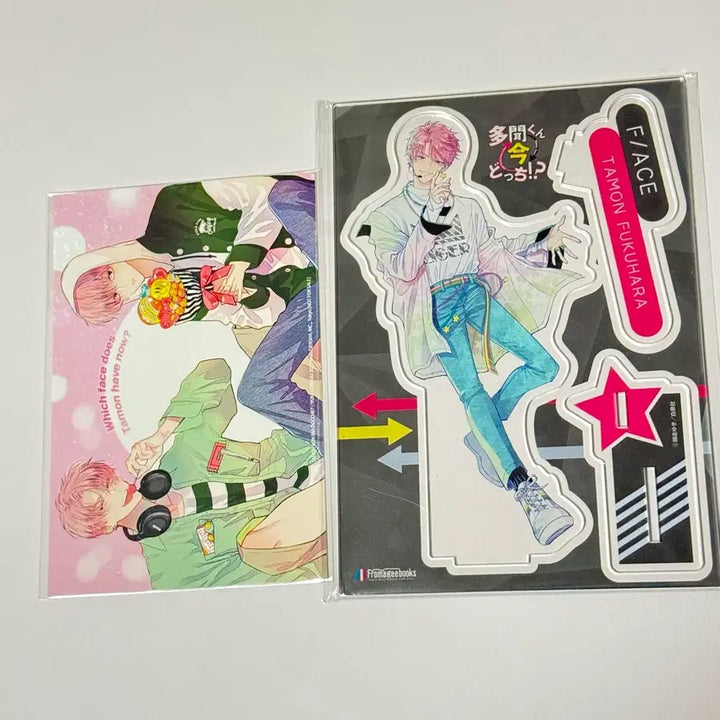 [BUNJANG] Tamonn-gun Acrylic Stand First Edition Limited Edition Postcard Bundle Set / 일괄) 타몬군 아크릴 스탠드 초판 특전 엽서 이케하라 한정판