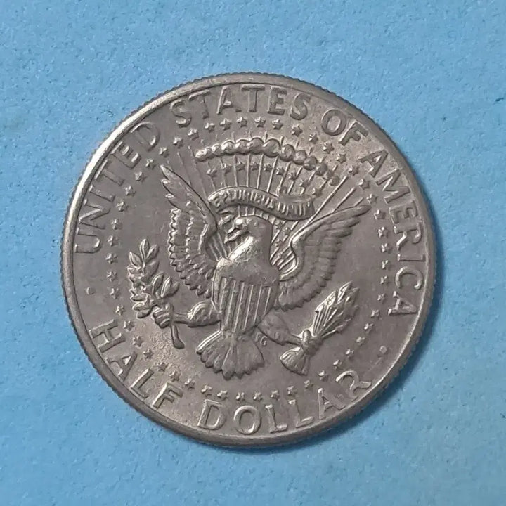 [BUNJANG] 1971 Kennedy Half Dollar (50 Cent) Coin / 1971년 미국케네디 하프달러(50센트)주화