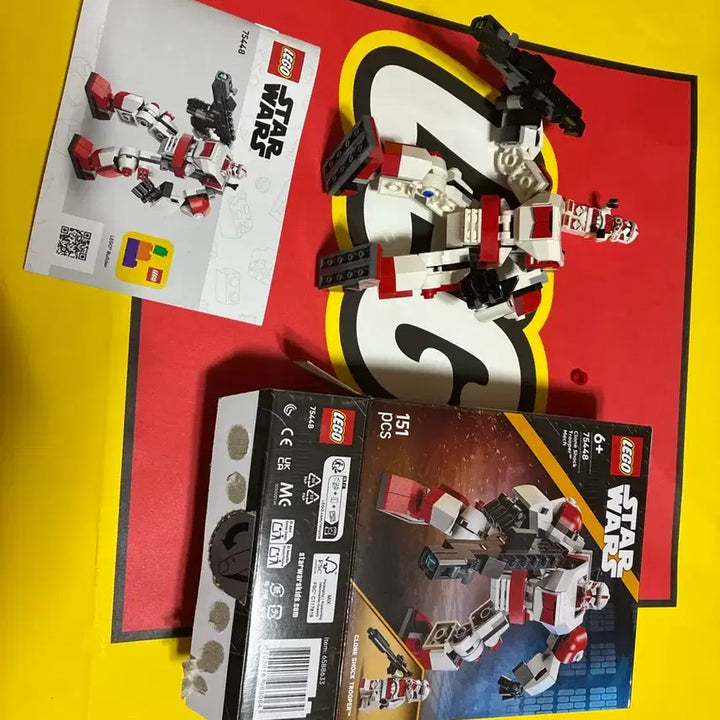 [SOLD OUT] 중고 (1회 조립) LEGO 레고 스타워즈 클론 쇼크 트루퍼 75448