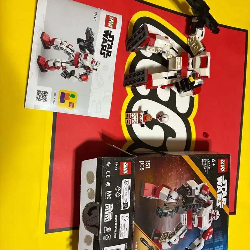 [SOLD OUT] 중고 (1회 조립) LEGO 레고 스타워즈 클론 쇼크 트루퍼 75448
