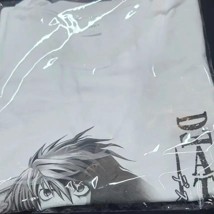 [BUNJANG] Death Note Tuning Printing T-Shirt (L) / 데스노트 투니크 프린팅 티셔츠 L