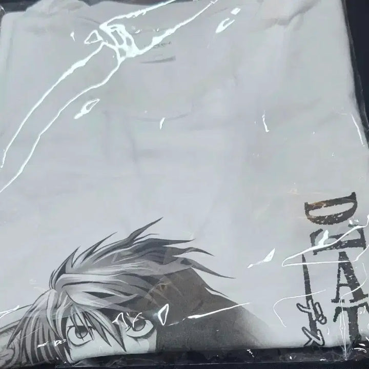 [BUNJANG] Death Note Tuning Printing T-Shirt (L) / 데스노트 투니크 프린팅 티셔츠 L