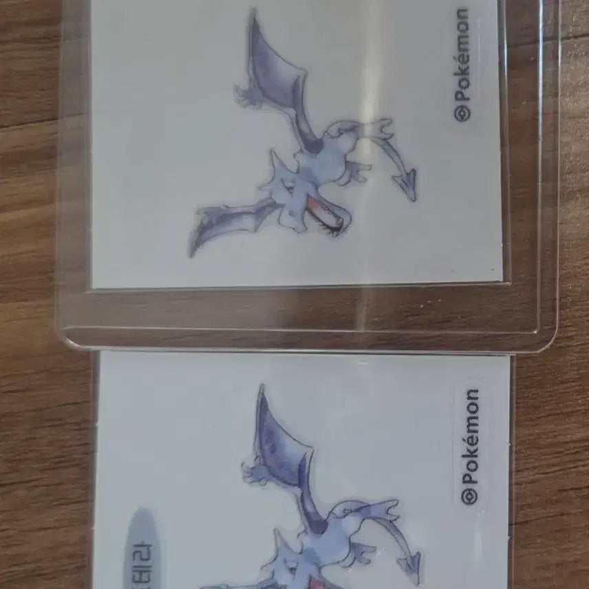 [BUNJANG] Pokemon Panini Sticker Pterodactyl Error Art Sticker / 포켓몬 띠부씰 프테라 오류씰 아트워크