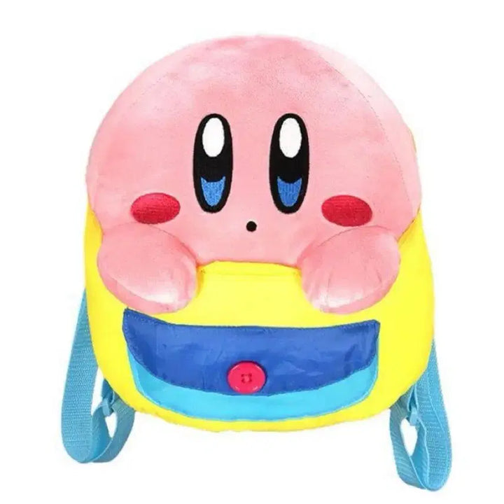 [BUNJANG] Kirby Peeking Plush Backpack Bag / 별의 커비 빼꼼 인형 백팩 가방