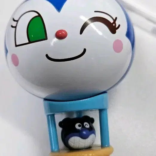 [BUNJANG] Anpanman Baikinman Gacha Set (2 Types) / 세균맨 가챠 2종 일괄(열기구+풀백, 반다이정품)