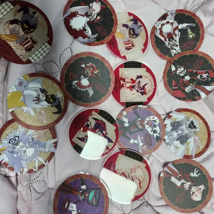 [BUNJANG] Hazbin Hotel Coaster Bundle Set / 해즈빈호텔 코스터 일괄 <가격 잠시 내림> 5일까지 판매