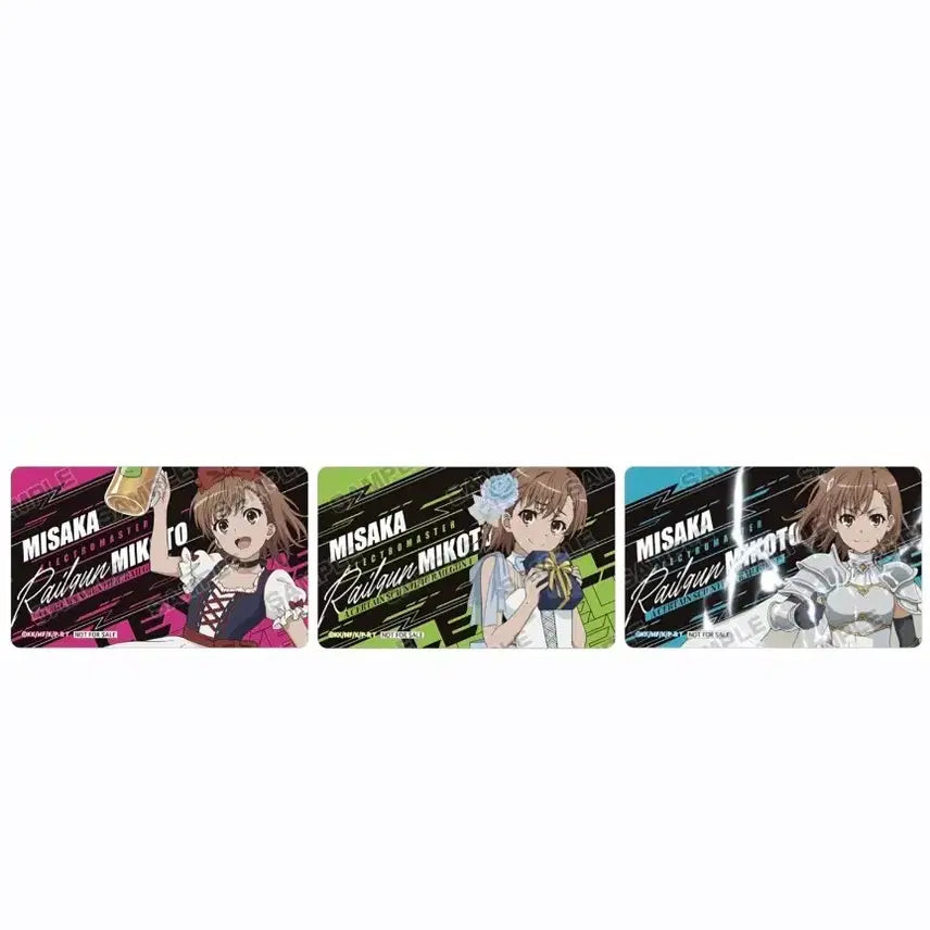 [BUNJANG] A Certain Scientific Railgun Misaka Mikoto Birthday Limited Edition Japanese Exclusive Card / 어떤 과학의 초전자포 미사카 미코토 생일  카드 일본특전