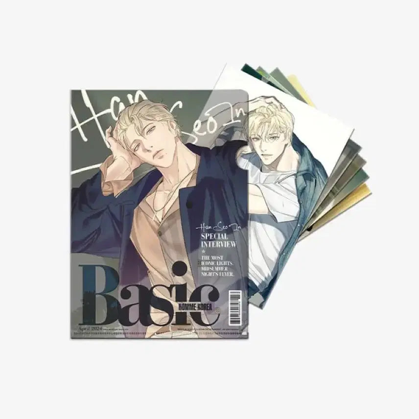[BUNJANG] Backlight Han Seoin Photobook Scrapbook / 백라이트 백라 한서인 화보 스크랩 파일