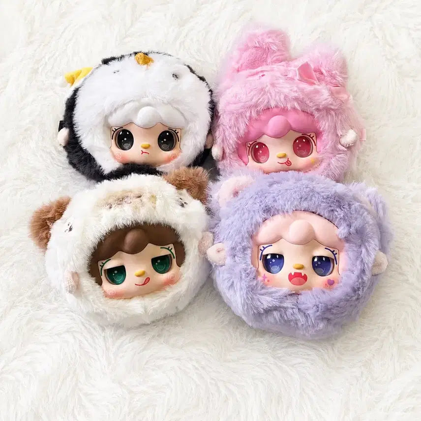 [BUNJANG] Yuki 1st Generation Koala, Siamese Cat, Rabbit, Penguin Plush Set / 유키1세대 코알라 샴고양이 토끼 펭귄