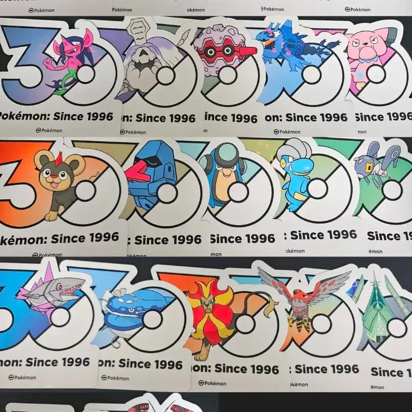 [BUNJANG] Pokemon 30th Anniversary Sticker Dalquuin / 포켓몬 30주년 스티커 달코퀸 양도/교환