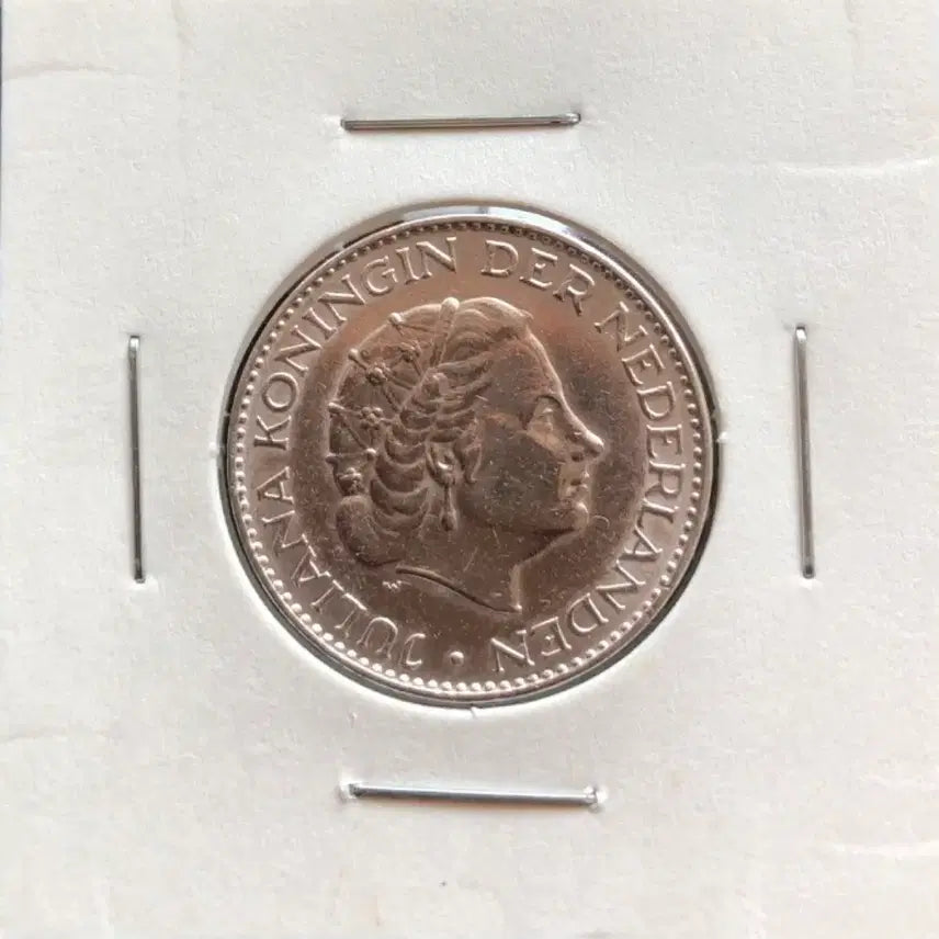 [BUNJANG] Netherlands 1 Guilder Silver Coins (1964, 1966) / 네덜란드 1굴덴 은화 2개