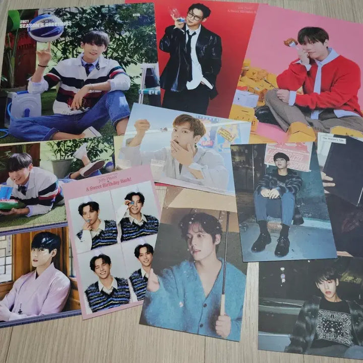 [BUNJANG] BTOB Lee Minhyuk Bundle Set Postcards &amp; Posters / 비투비 이민혁 공식 엽서 , 포스터  등 일괄 판매