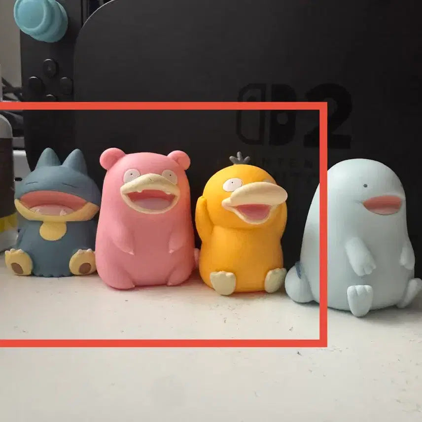 [BUNJANG] Pokemon Gacha Figure Set (Snorlax) / 성수 포켓몬 가챠 어리둥절 (먹고자)