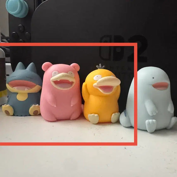 [BUNJANG] Pokemon Gacha Figure Set (Snorlax) / 성수 포켓몬 가챠 어리둥절 (먹고자)