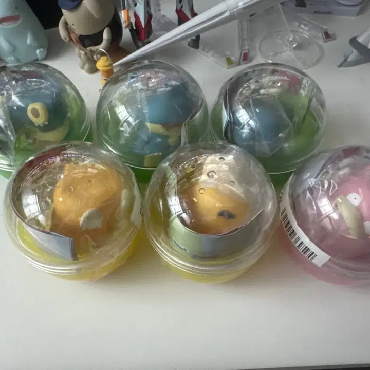 [BUNJANG] Pokemon Gacha Figure Set (Snorlax) / 성수 포켓몬 가챠 어리둥절 (먹고자)