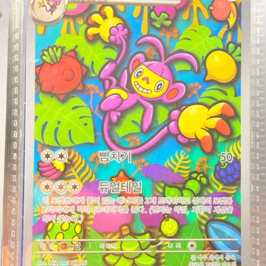 [BUNJANG] Pokemon Get Hands Bear AR Card / 포켓몬 겟핸보숭 AR 카드