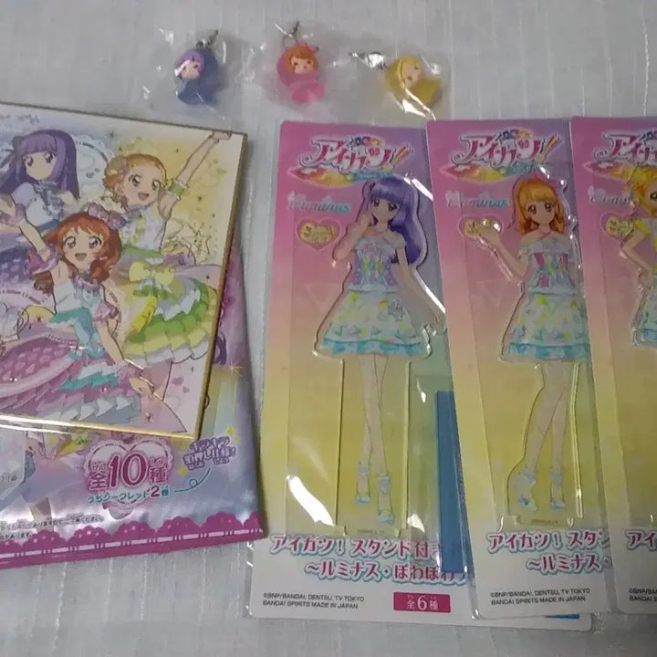 [BUNJANG] Aikatsu Luminous Crane Acrylic Stand, Megirushi, Akari, Sumire, Hinaki / 아이카츠 루미너스 크레인 아크릴 스탠드 메지루시 아카리 스미레 히나키