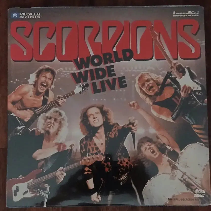 [BUNJANG] Scorpions World Wide Live Laserdisc / 스콜피온즈 World Wide Live 레이저디스크