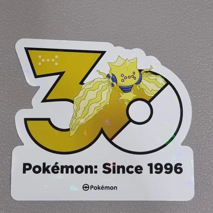 [BUNJANG] Pokemon 30th Anniversary Stickers - Regieleki &amp; Regidrago / 포켓몬 30주년 스티커 레지에레키 레지드래고