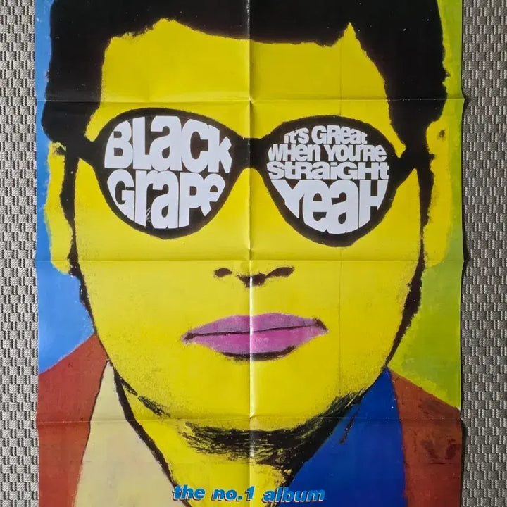 [BUNJANG] Black Grape Large Double-Sided Poster / 포스터 Black Grape 블랙 그레이프 대형 양면 포스터