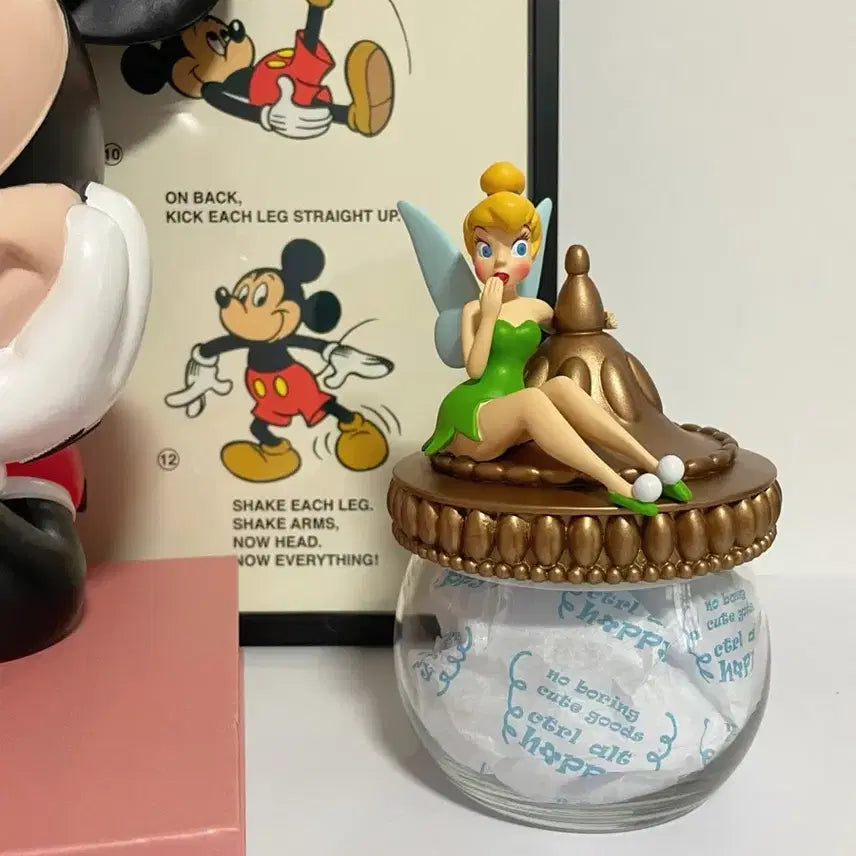[BUNJANG] Tinkerbell Canister &amp; Piggy Bank / [무배]팅커벨 캐니스터 (&amp;저금통)