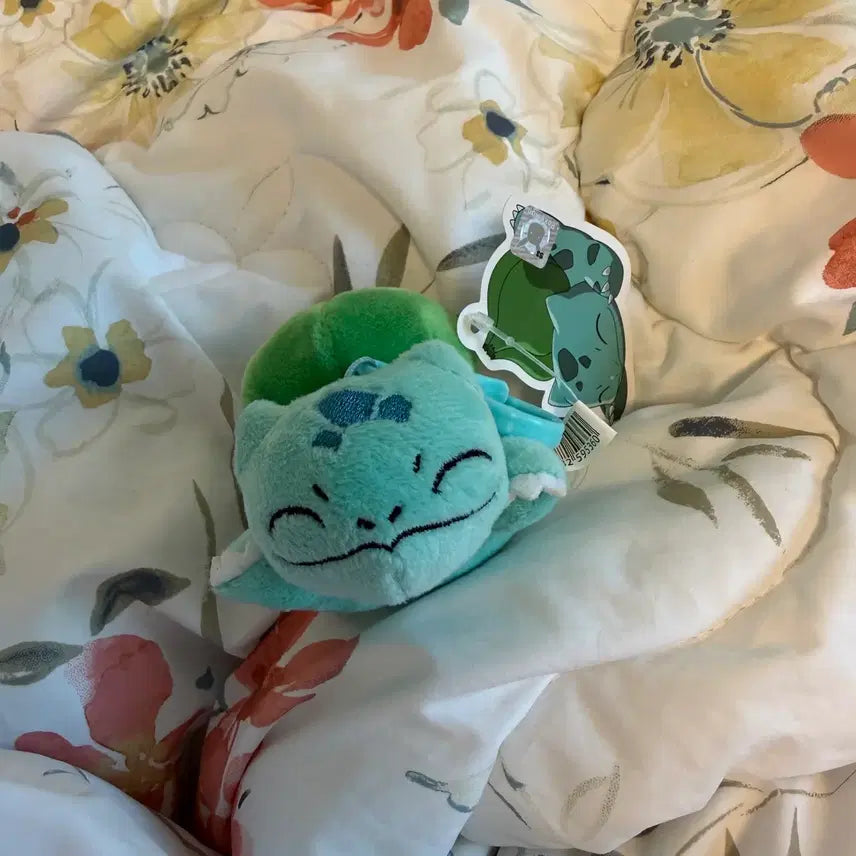[BUNJANG] Pokemon Bulbasaur Plush Keychain with Sliding Feature / 포켓몬스터 이상해씨 인형 키링 포켓몬 슬라이딩 이상해씨