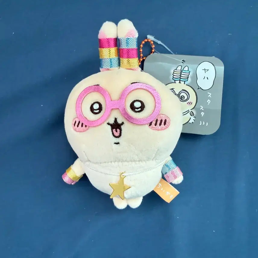 [BUNJANG] Chiikawa Glow-in-the-Dark Bracelet Usagi Mascot Doll / 치이카와 야광팔찌 부자 우사기 마스코트 인형