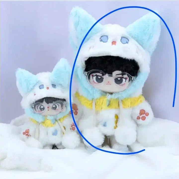 [BUNJANG] 20cm Doll Hoodie / 속성 인형옷 후드티(20cm 인형옷)