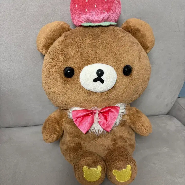[BUNJANG] Rilakkuma Strawberry Party Ichiban Kuji Plush / 챠이로이코구마 스트로베리 파티 이치방쿠지
