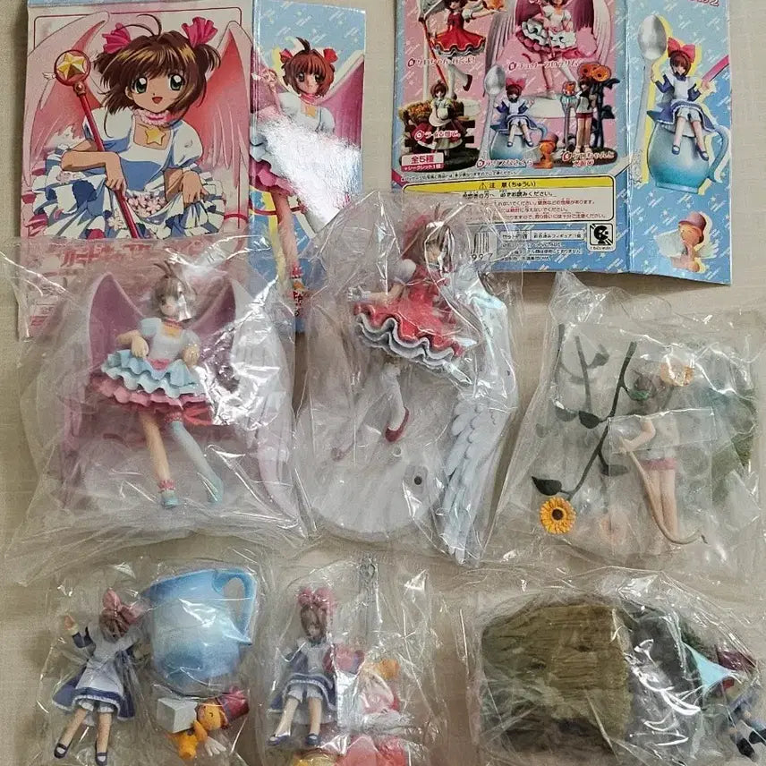 [BUNJANG] Cardcaptor Sakura Classic Figure Set (All 5 Types + 1 Secret) / 카드캡터체리 고전 피규어 전종5 +시크릿1 세트