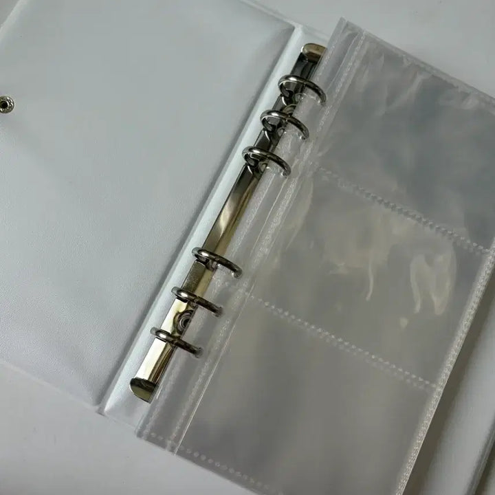 [BUNJANG] A6 6-Hole Binder with 25 Double-Sided Inserts / A6 6공 바인더 (양면속지25장포함)