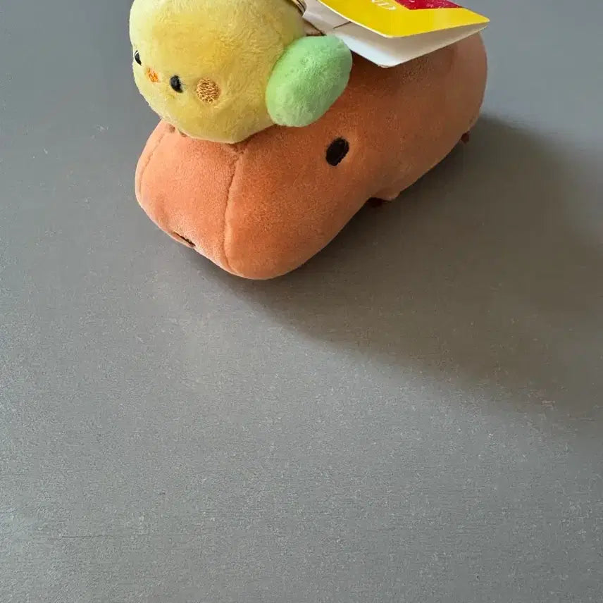 [BUNJANG] Everland Capybara and Parrot Plush Set / 에버랜드 카피바라 앵무 인형 새상품