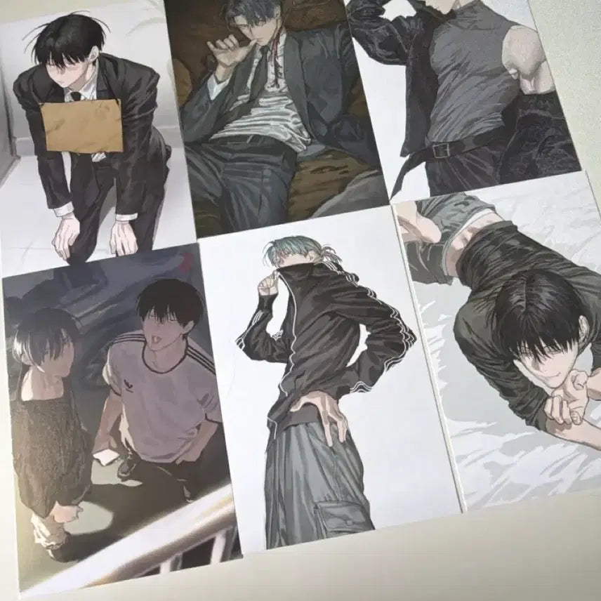 [BUNJANG] Special Appointed Civil Servant Illustration Postcard Set / 별정직 공무원 일러 엽서