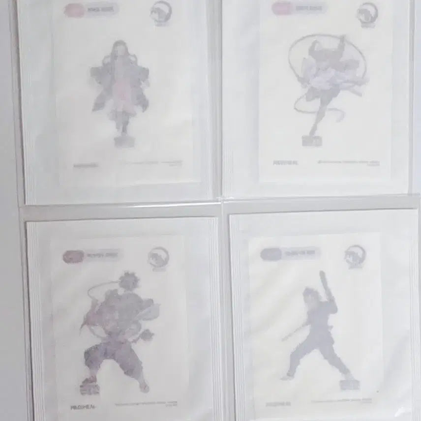 [BUNJANG] Demon Slayer Medheal Slap Sticker Bundle Set / <일괄>귀멸의칼날 메디힐 띠부씰