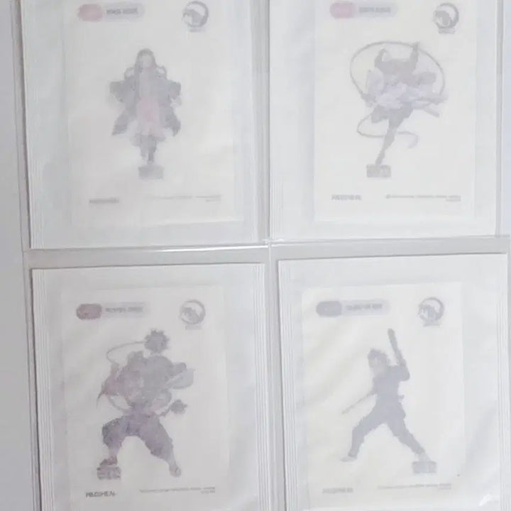 [BUNJANG] Demon Slayer Medheal Slap Sticker Bundle Set / <일괄>귀멸의칼날 메디힐 띠부씰
